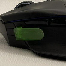 razer basilisco embrague extensión pulgar ratón juego azar pc 3d print model - Mito3D