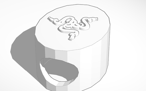 razer auricolare protezione cuffie 3d print model - Mito3D