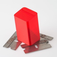 lame de rasoir à la disposition cas outil titulaires boîtes corbeille 3d print model - Mito3D