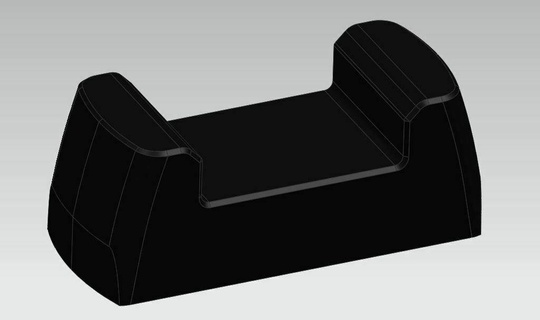 Rasierer elektrisch Roller Stand 3d print model - Mito3D
