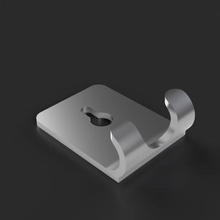 razor holder home supports bath shower razr razor-holder bathroom wall 3d print model - Mito3D