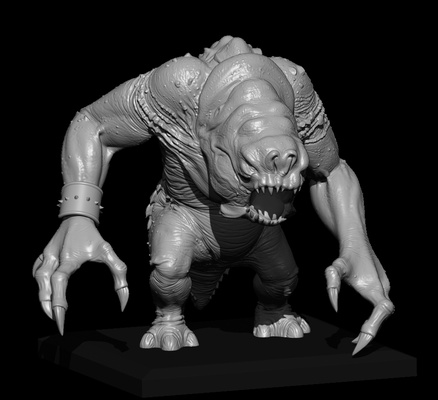 rasoio guerre stellari film statua giocattolo alto poli carattere mostro alieno sci fi 3d stampa 3d print model - Mito3D