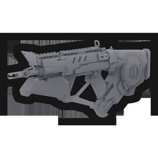 Razorback mitragliatrice pistola pistole Call of Duty chiamata dovere sub gioco 3d print model - Mito3D