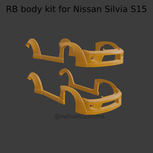 rb vücut takım Nissan Silvia s15 koleksiyon model araba rc hobi retro klasik nostaljik döküm Sıcak tekerlekler 1 43 32 64 kibrit kutusu özel 3d print model - Mito3D