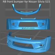 rb bumper nissan silvia s15 body kit diecast custom model rc 3d print model - Mito3D