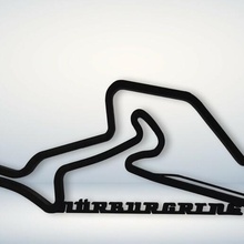 Rburgring raça pista f1 arte decoração 3d print model - Mito3D