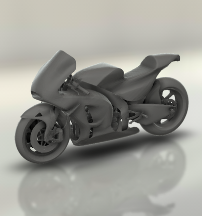 rc213v rc213 moto bicyclette moteur vélo two wheeled véhicule motard sport turbo roadster hachoir 3d print model - Mito3D