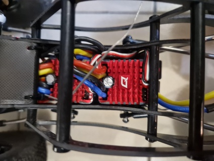 rc4wd moa bully 2 - plate support esc drives 1080 version wider opening dual installation 3d print model - Mito3D
