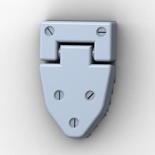 rc 1 10 bisagra de la puerta cuerpo defensor trx4 juego fabricación modelos el 3d print model - Mito3D