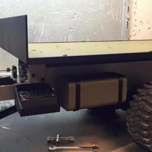 rc 1 10 camion cisterna serbatoio vari rover terra scx10 rc4wd scala raffee team difendere d110 d90 crawler trailer il campeggio offroad assiale trx4 3d print model - Mito3D