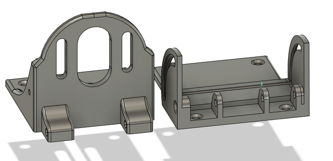 rc Boot Motor Unterstützung verschiedene 3d print model - Mito3D