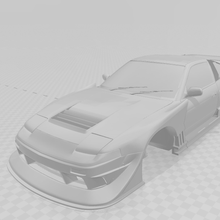 rc Körper Nissan 180sx Drift Auflage 3d print model - Mito3D