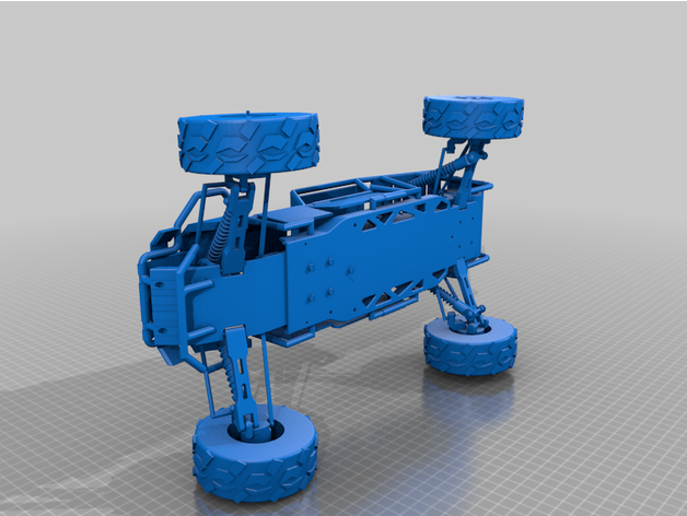 rc buggy kamyon tekerlek 3D print model - Mito3D