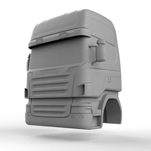 rc táxi Scania r580 v8 3d print model - Mito3D