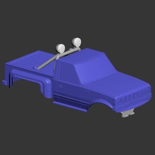 rc Auto-Maßstab pickup Körper verschiedene monstertruck crawler 3d print model - Mito3D