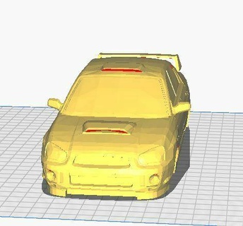 rc car subaru art toy kids cheap easy easytouse cosplay 3d print model - Mito3D