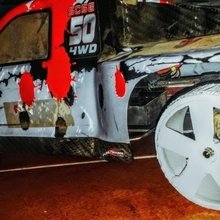 coche rc de los neumáticos 18 escala 12 mm hex juego juguetes mecánicos openrc 3d print model - Mito3D