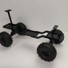rc crawler body holder adjustable universal 1 10 axial traxxas mst shell scale 1/10 3d print model - Mito3D