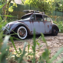 rc dashboard ladybug beetle 110 game gang 93 tamiya drift scale vw classic car 3d print model - Mito3D