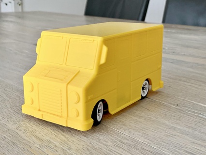 rc delivery truck body wltoys k989 3d print model - Mito3D