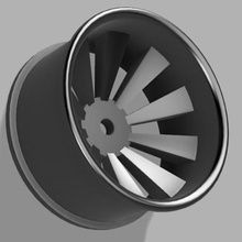rc drift wheel concavis 10-Speichen verschiedene rcdrift rcwheel rim shakydrifters 3d print model - Mito3D