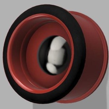 rc deriva de la rueda plato hondo luna varios rcdrift rcwheel rim shakydrifters 3d print model - Mito3D