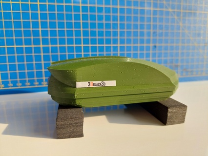 rc spedizione tetto scatola 120 scala 3d print model - Mito3D