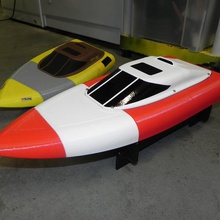 rc barca jet sperimentale pezzi strumento La stampa 3d 3d print model - Mito3D