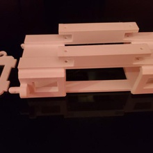 rc lipo battery box tray holder gadget axial tamiya kyosho rc4wd 3d print model - Mito3D