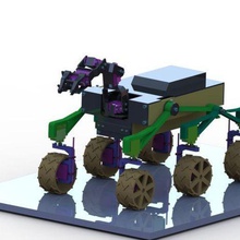 rc mars rover mk ii gadget arduino buggy jouet voiture véhicule de 3d print model - Mito3D