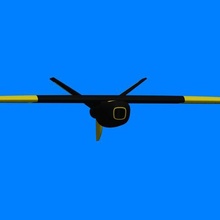 rc mini fpv plane aircraft drone product iha uav airplane 3d print model - Mito3D