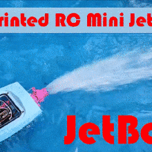 rc mini jet boat jeu bateau la propulsion à jetboat de démarrage imprimée 3d jouet jtronics contrôle contrôlé course distance l'eau r c véhicules turbine 3d print model - Mito3D