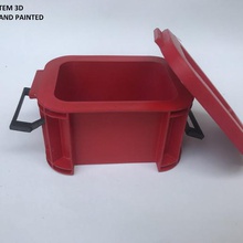 rc mini scatola di immagazzinaggio plastica scala 1 10 rock crawler accessori trx4 axial scx10 90046 decorazione art modello auto stoccaggio assiale la 3d print model - Mito3D