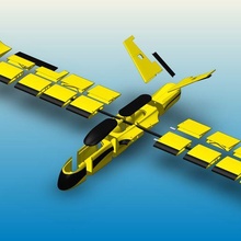 rc plane big whale fpv remote control v-tail 3d print model - Mito3D
