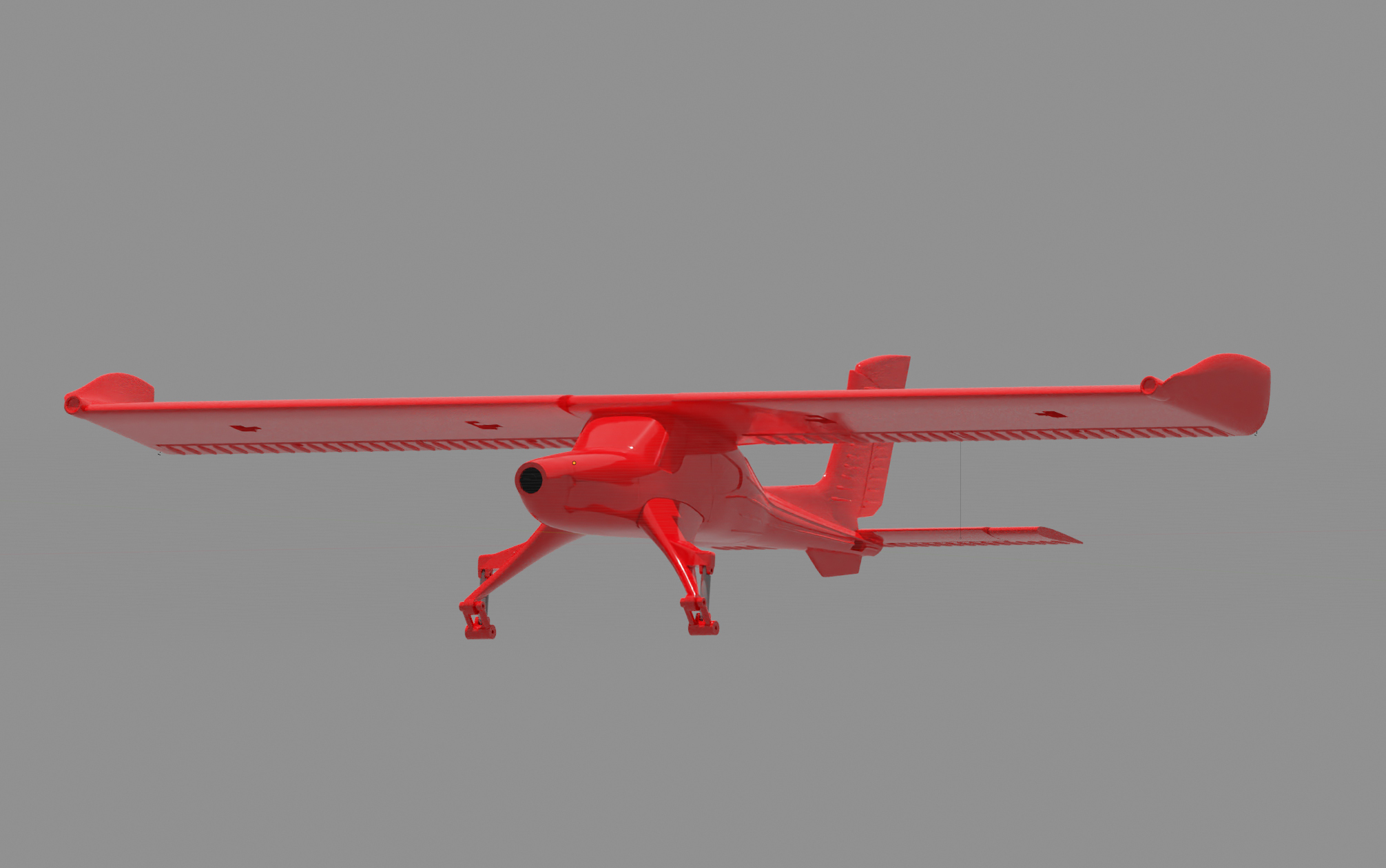 rc avion Draco buisson Jeu modèle 3D print model - Mito3D