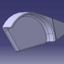 rc plane wheel pants gadget parts 3d print model - Mito3D