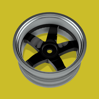 rc racing wheels -8mm offset Game rccar rcdrift rcrally customrc heartwheels rcwheels rccustom 1/10 1:10 rims mst yokomo 3d print model - Mito3D