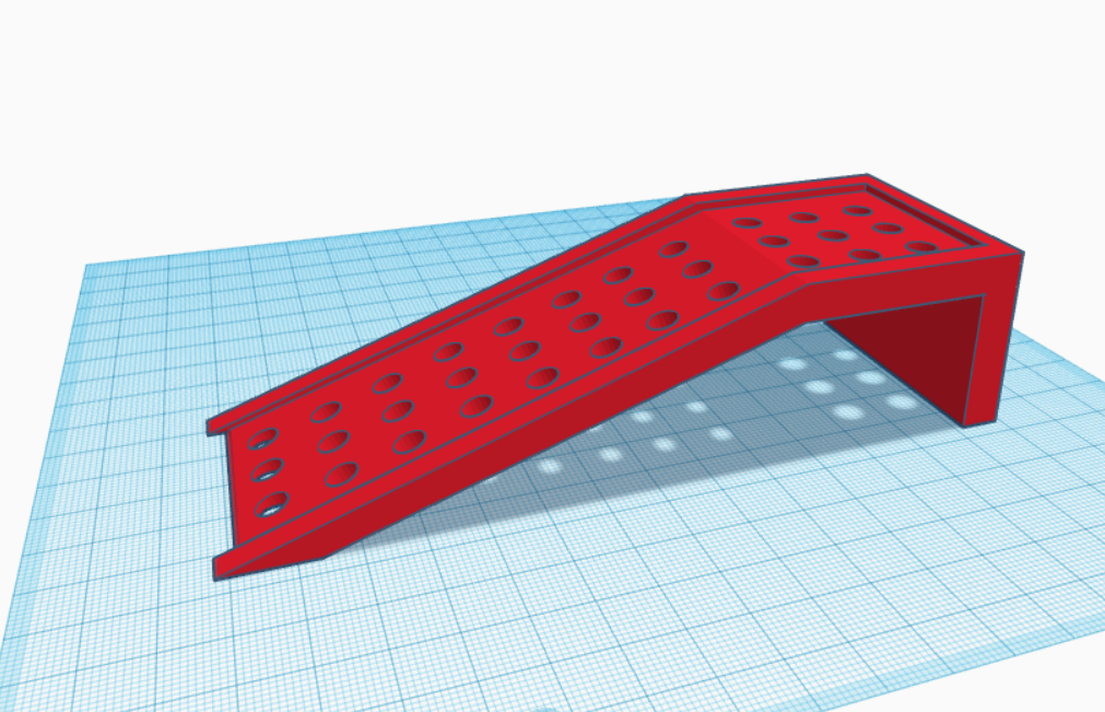 rc rampa tarayıcı 1 10 ölçek sürüklenme Aksesuarlar 3D print model - Mito3D
