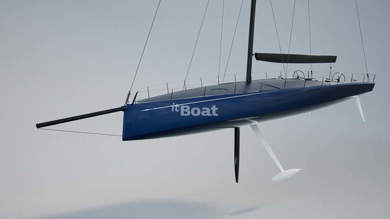 rc Segeln Boot Yacht Modell Spiel 3d print model - Mito3D