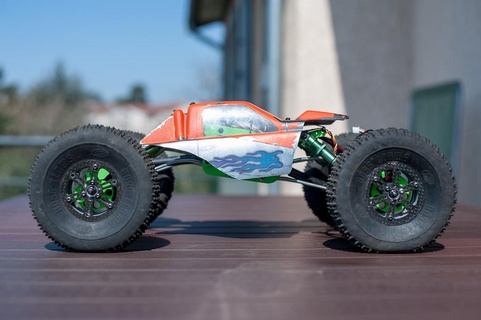 rc shafty ar60 tractor axial vehiculos 3d print model - Mito3D
