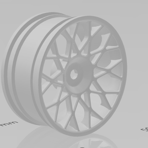 rc sport cerchio ruota 03 tamiya compatibile macchina 1 10 on strada stl gratuito telaio carrozzeria copertura corporea giocattolo 3D print model - Mito3D