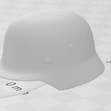 rc tank helmet german handle grenade ww2 jeep 1 6 16 game soldier military char tiger panther 3d print model - Mito3D
