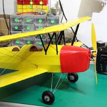 rc tiger moth kapsayacak oyun araçlar uçak 3d print model - Mito3D