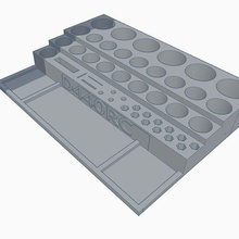 rc tool holder 3d print model - Mito3D