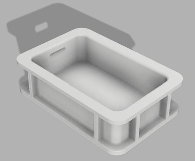 rc chalutier pêche boîte bateau caisse raccords 3d print model - Mito3D