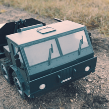 1 10 8x8 rc kamyon çeşitli mercedes rulman funkcional oyun kabin lastik tank ordu askeri servo roket tekerlekler oyuncak poly düşük model baskı araba 3d print model - Mito3D