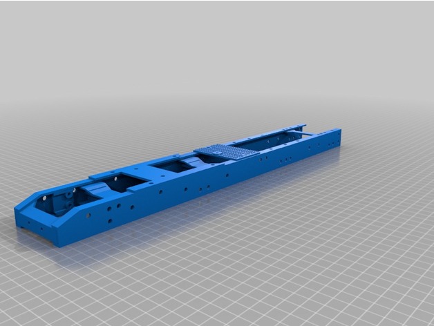 rc LKW Rahmen Anhänger Wagen Lastwagen Crawler Gadgets 3D print model - Mito3D