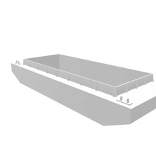 rc remorqueur barge jeu un jouet navire de modèle bateau 3d print model - Mito3D