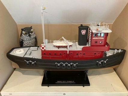 rc tugboat model - 1 32nd scale files instructions boat radio controlled 3d printed dumas jersey city steam ship yaught chris craft 3d print model - Mito3D