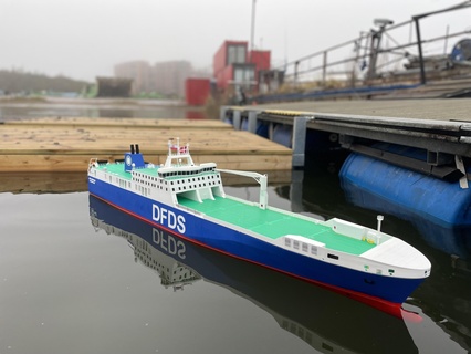 rc nave dfds arca Germania 1 32m 3d print model - Mito3D